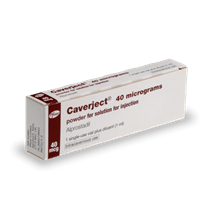 Caverject Vials Box Front
