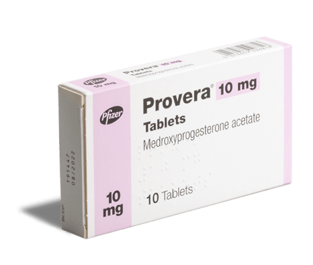 Médroxyprogestérone (Provera)