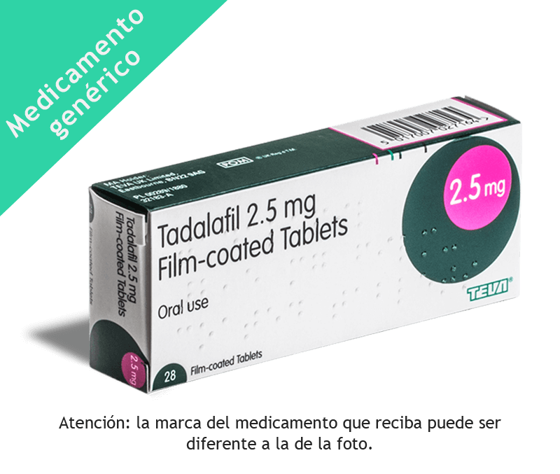 Tadalafil 2.5mg